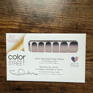 Autographed Color Street Nail Polish Strips: Smoke and Mirrors